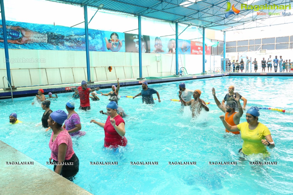 Aqua Fitness Party at Seasons Swimming Pool, Madhapur