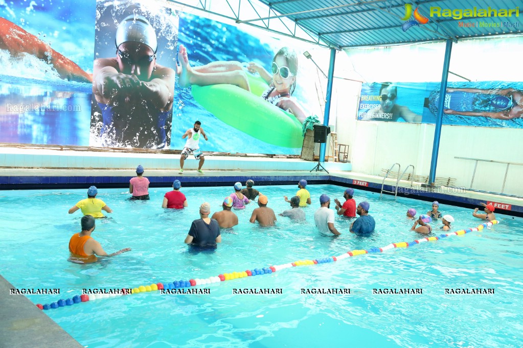 Aqua Fitness Party at Seasons Swimming Pool, Madhapur