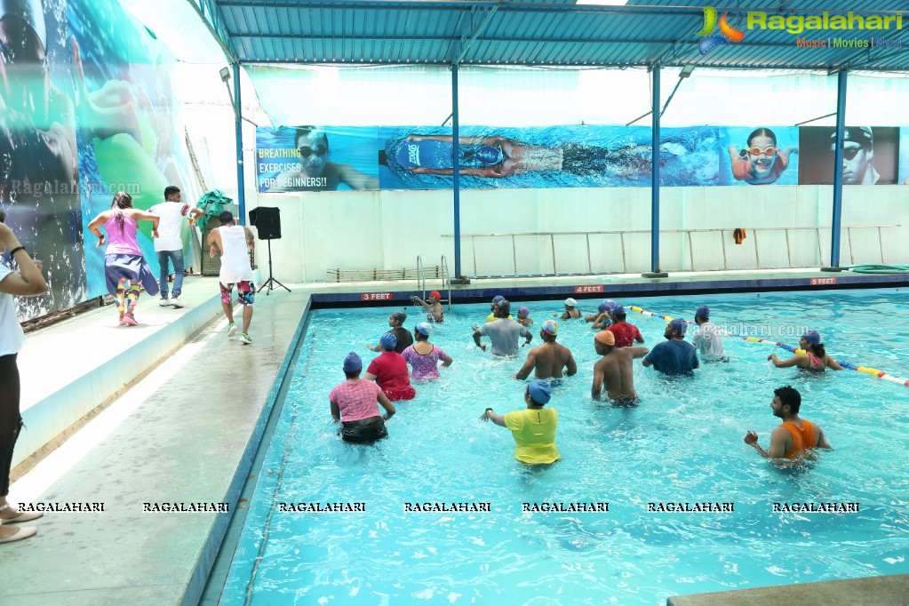 Aqua Fitness Party at Seasons Swimming Pool, Madhapur