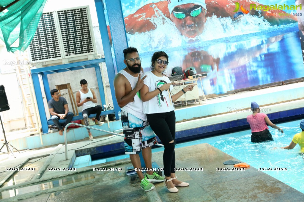 Aqua Fitness Party at Seasons Swimming Pool, Madhapur