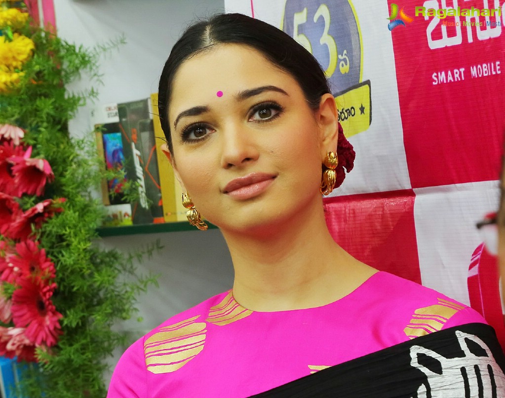 Tamannaah launches B New Mobile Store at Proddatur