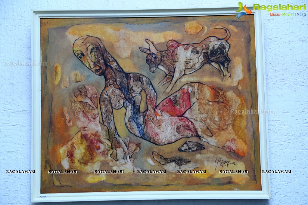 An Exhibition of Paintings by Basawaraj L Jane at Ailamma Art Gallery, Hyderabad