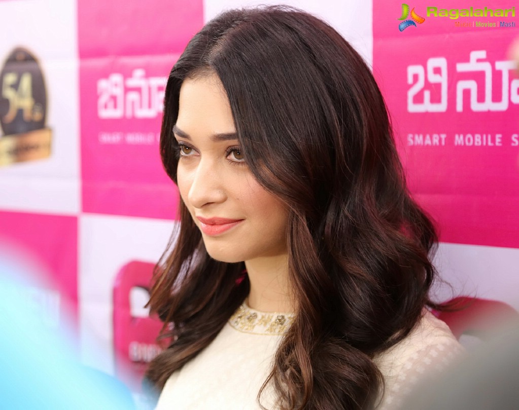 Tamannaah launches B New Mobile Store at Srikakulam