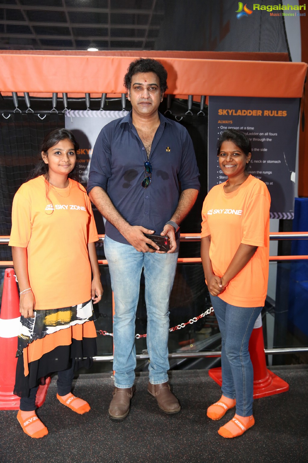 Nandamuri Taraka Ratna launches Food Whale at Skyzone, Gandipet, Hyderabad