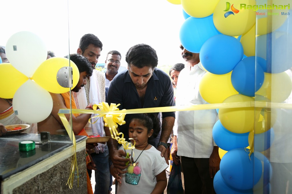 Nandamuri Taraka Ratna launches Food Whale at Skyzone, Gandipet, Hyderabad