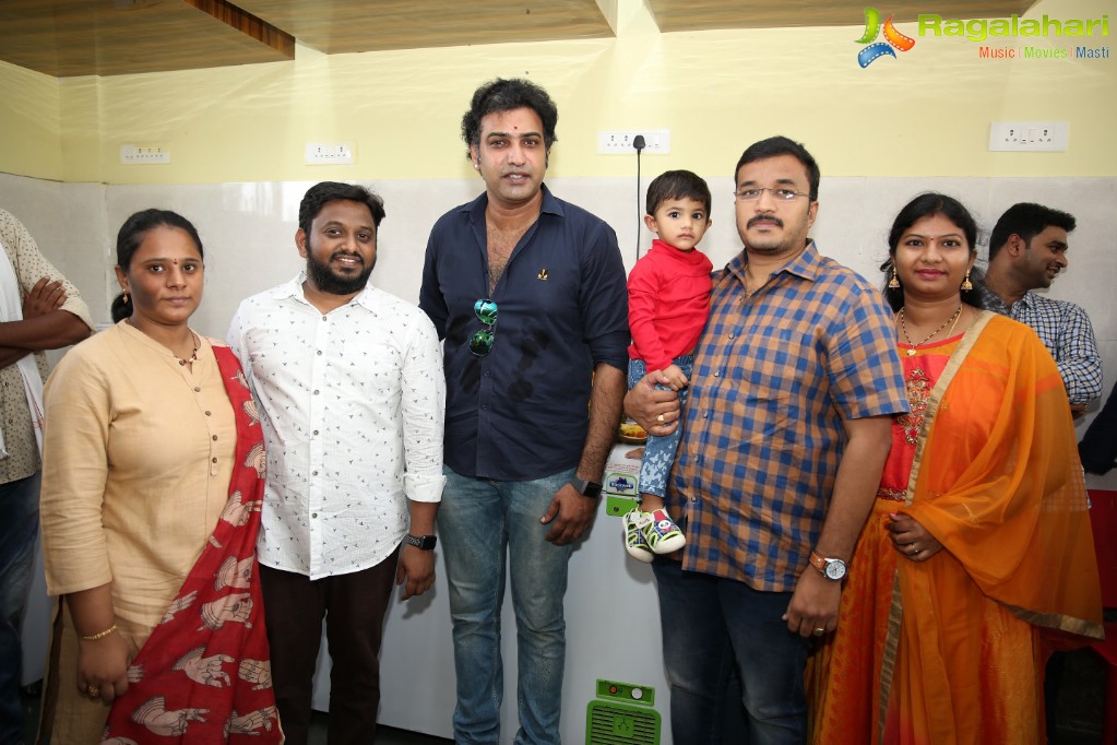 Nandamuri Taraka Ratna launches Food Whale at Skyzone, Gandipet, Hyderabad