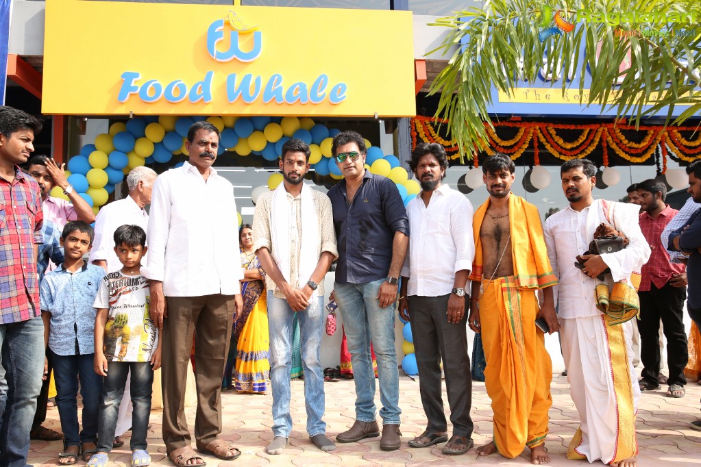 Nandamuri Taraka Ratna launches Food Whale at Skyzone, Gandipet, Hyderabad