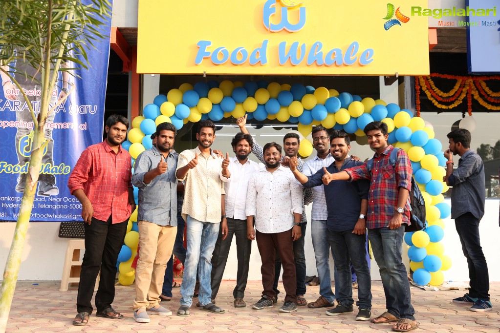 Nandamuri Taraka Ratna launches Food Whale at Skyzone, Gandipet, Hyderabad