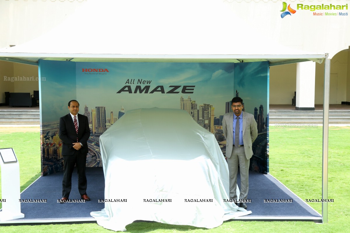 New Honda Amaze Launch at Hotel Taj Krishna