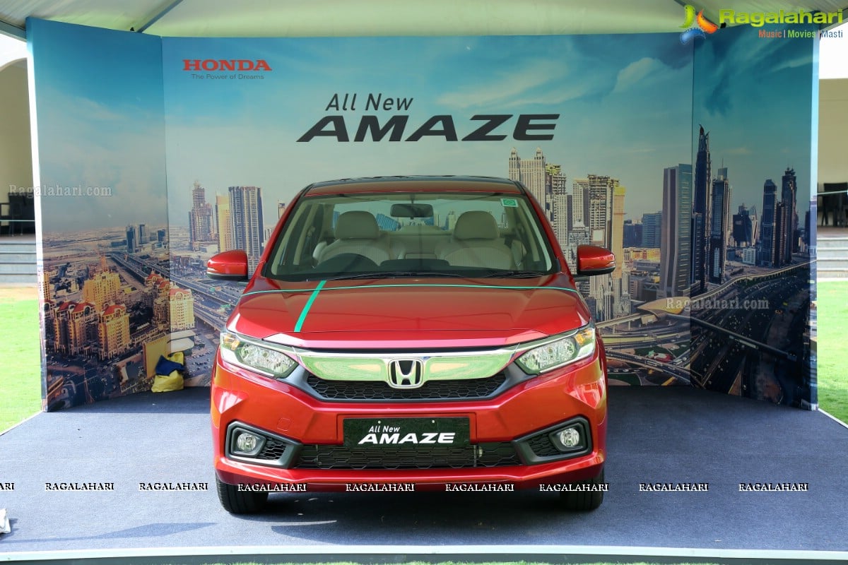 New Honda Amaze Launch at Hotel Taj Krishna