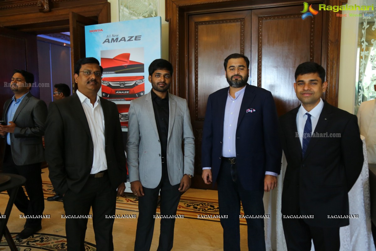 New Honda Amaze Launch at Hotel Taj Krishna