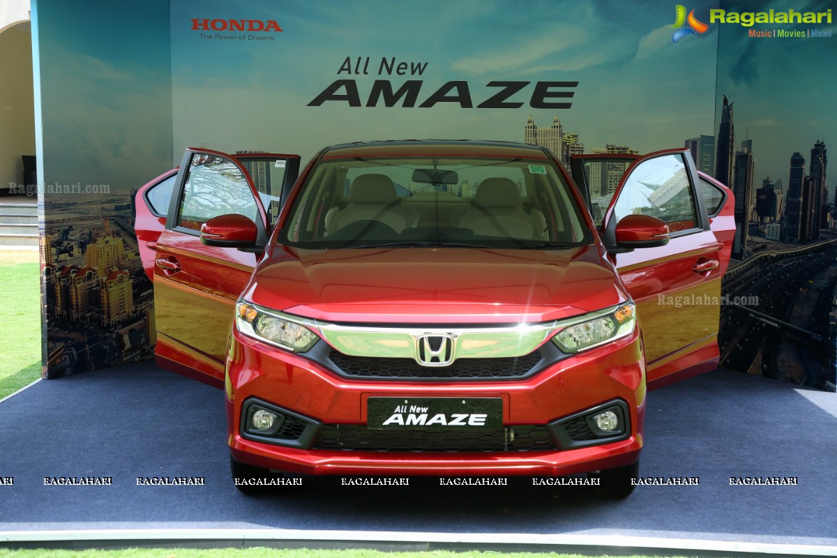 New Honda Amaze Launch at Hotel Taj Krishna