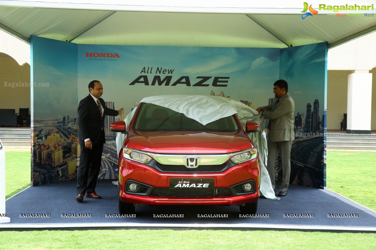 New Honda Amaze Launch at Hotel Taj Krishna