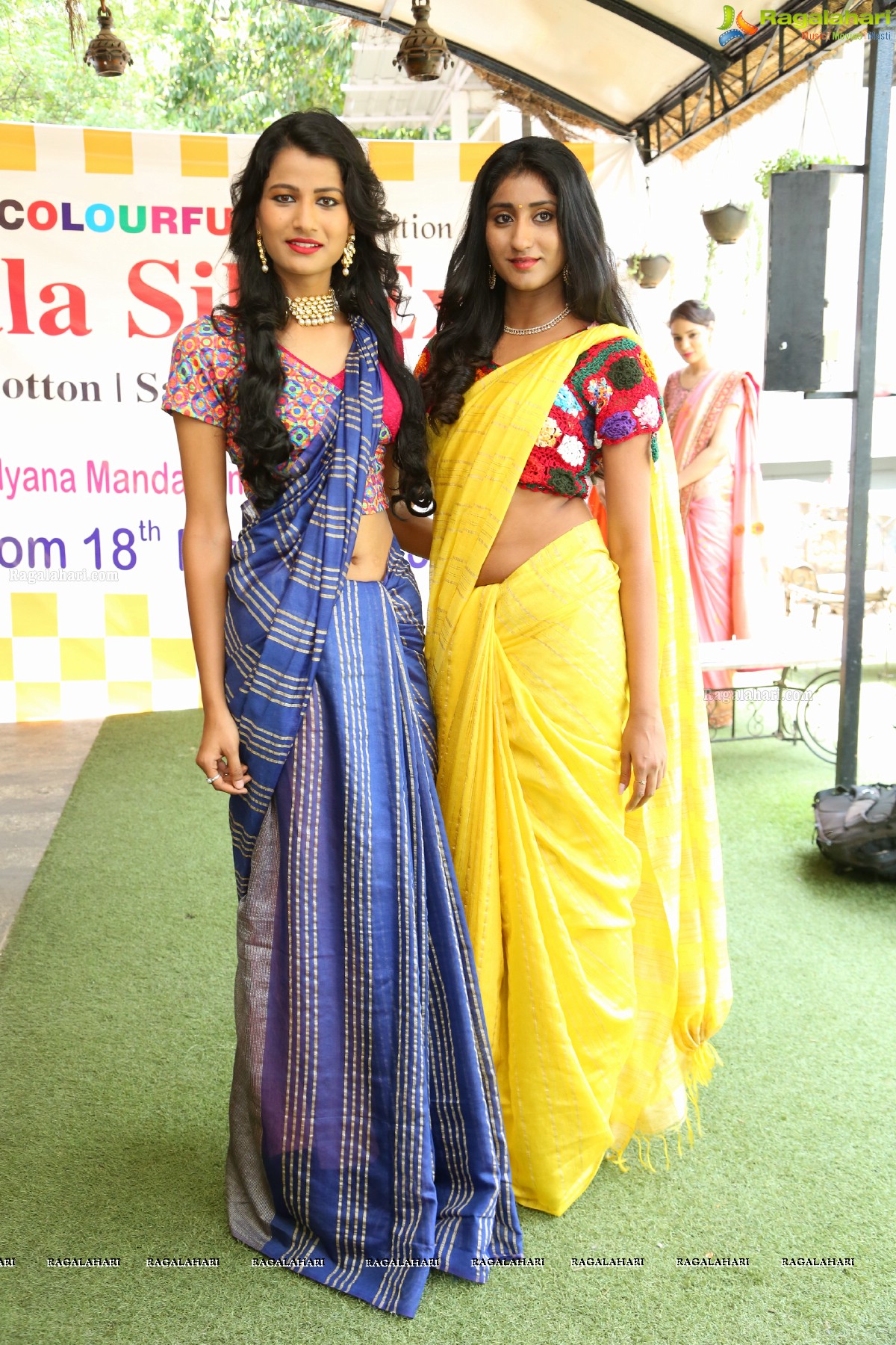 Kala Silk Expo Curtain Raiser at Cafe Hut-K, Jubilee Hills