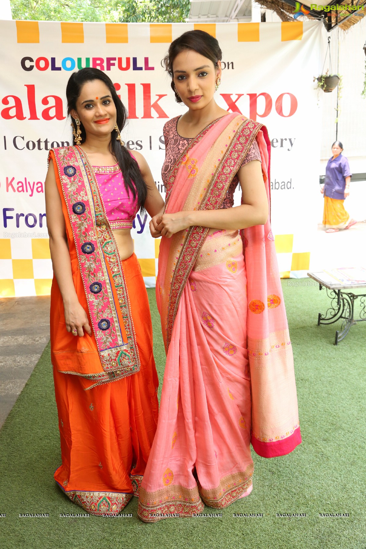 Kala Silk Expo Curtain Raiser at Cafe Hut-K, Jubilee Hills