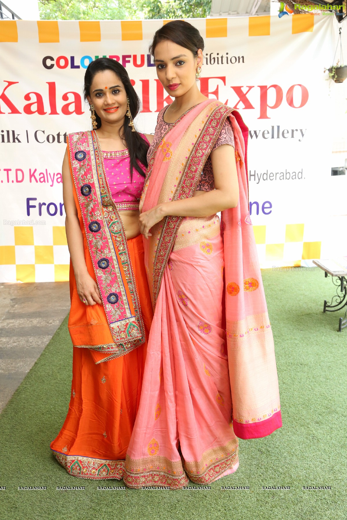 Kala Silk Expo Curtain Raiser at Cafe Hut-K, Jubilee Hills