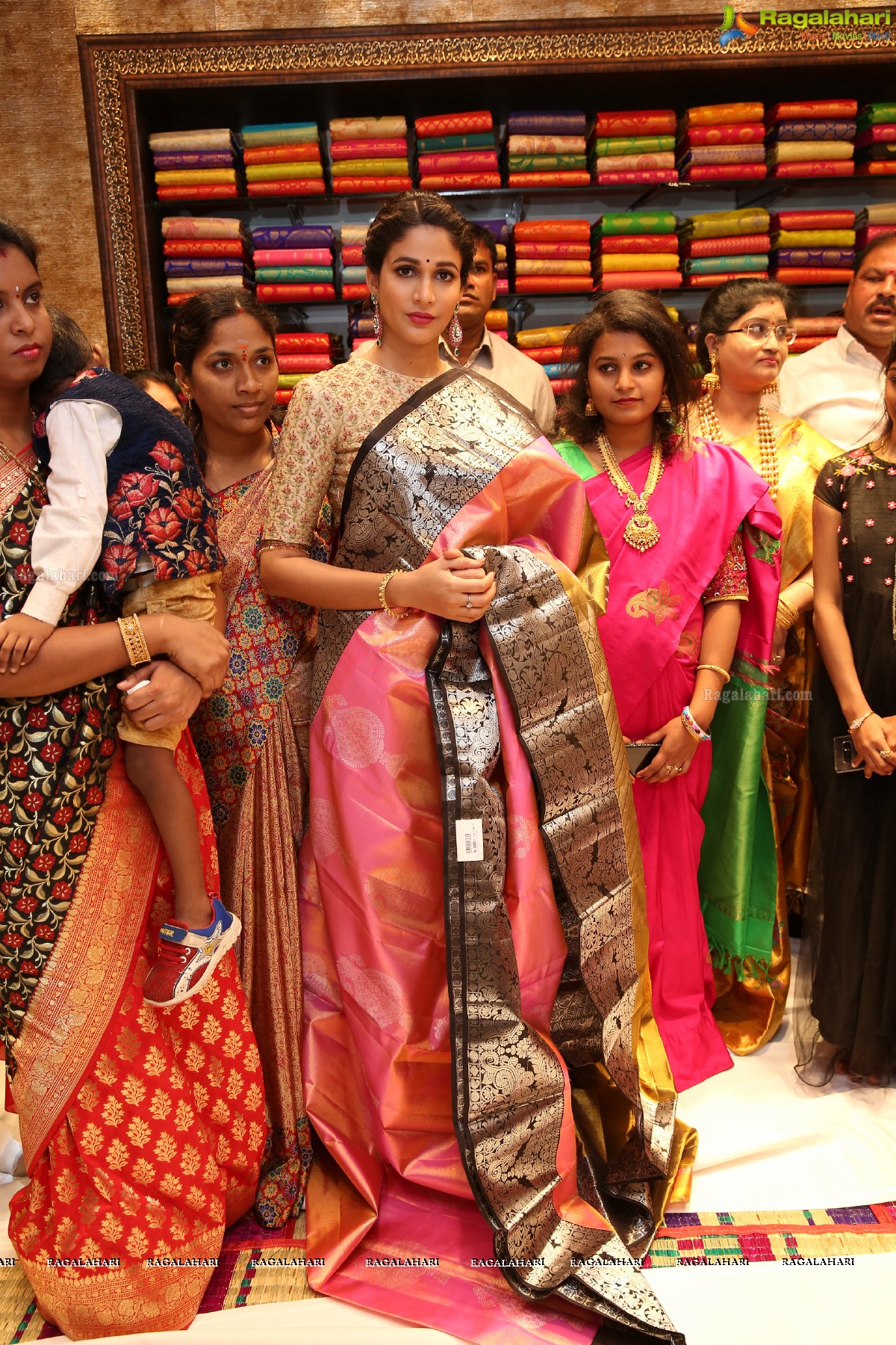 Lavanya Tripathi launches Kanchipuram Kamakshi Silks, Secunderabad