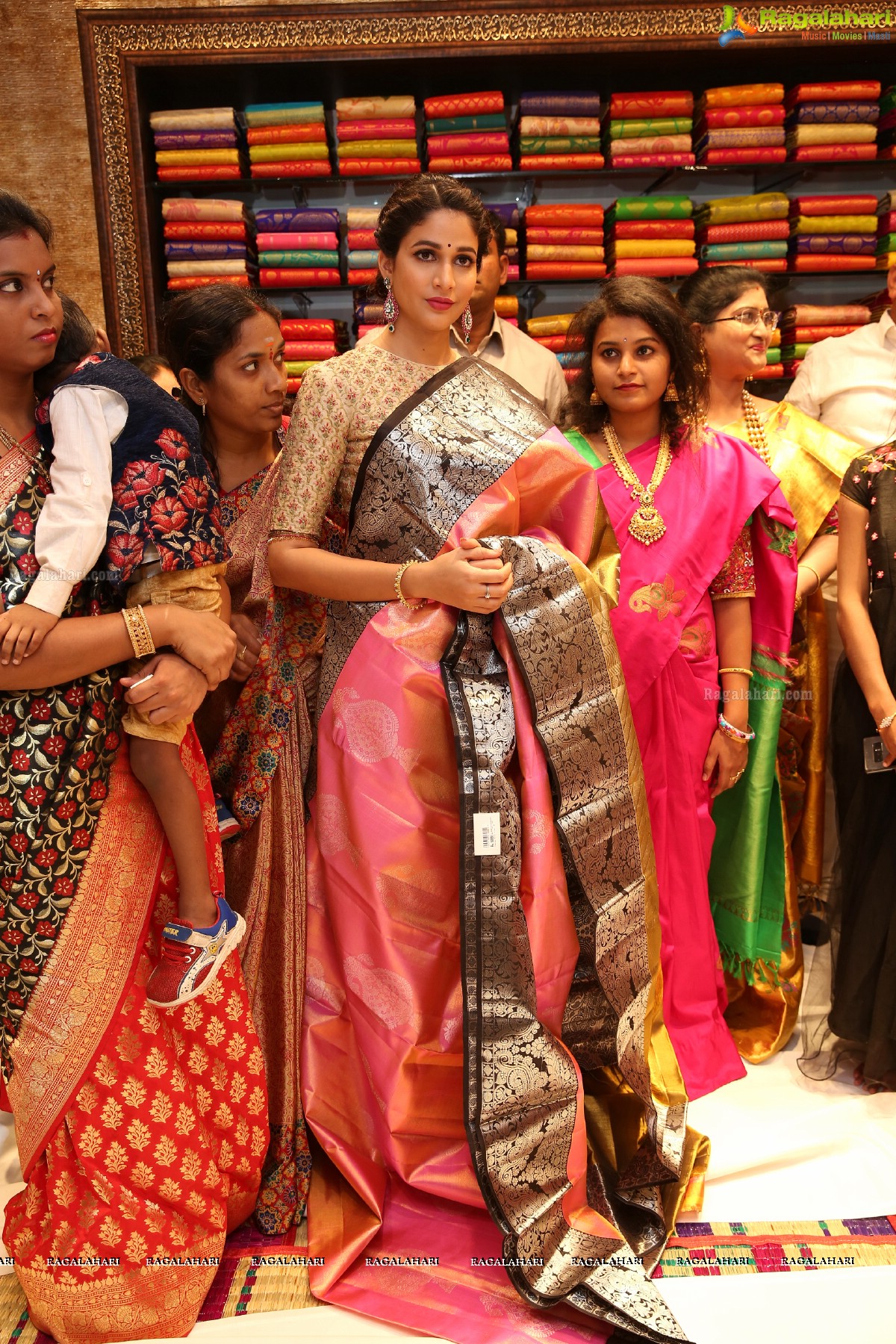 Lavanya Tripathi launches Kanchipuram Kamakshi Silks, Secunderabad