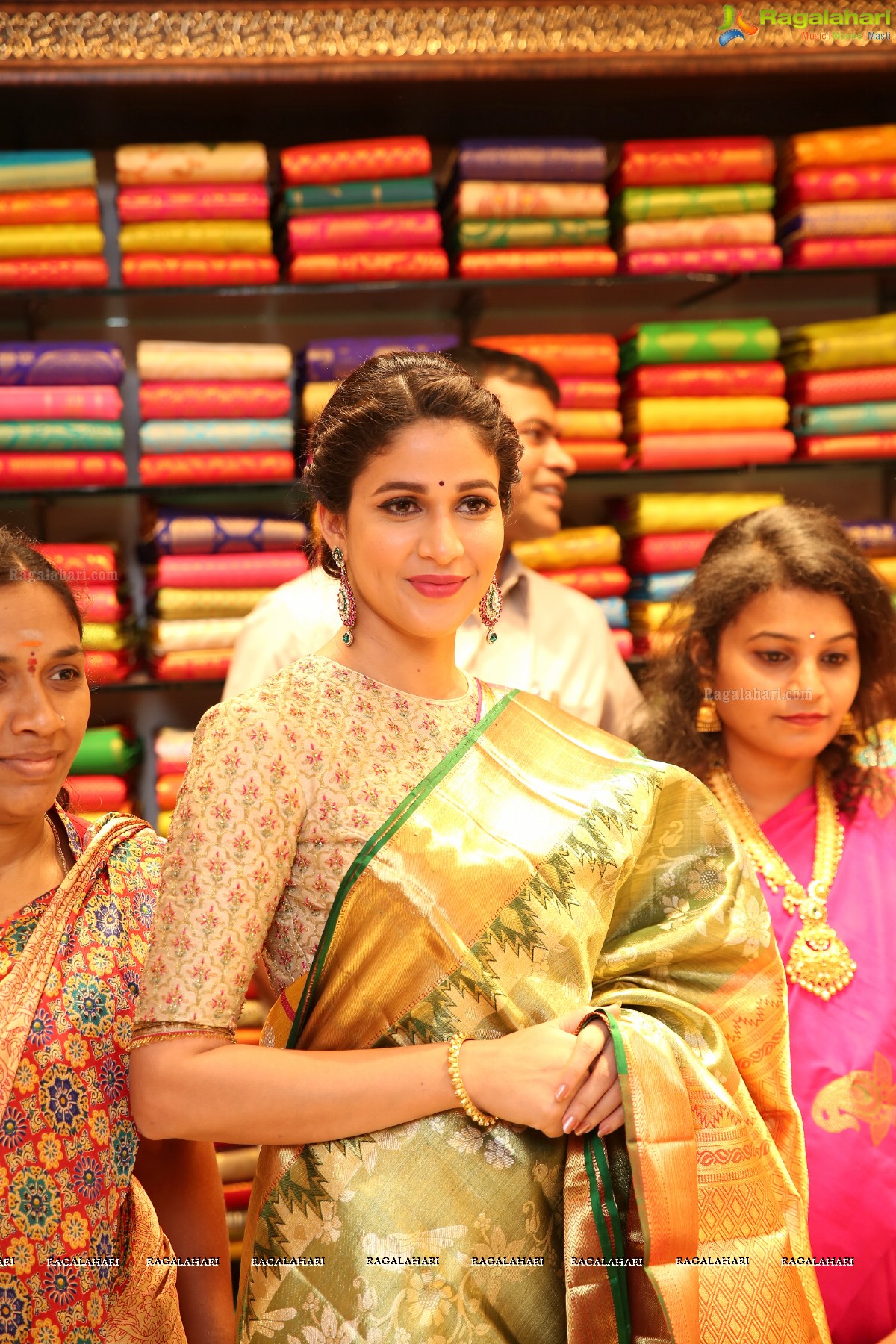 Lavanya Tripathi launches Kanchipuram Kamakshi Silks, Secunderabad