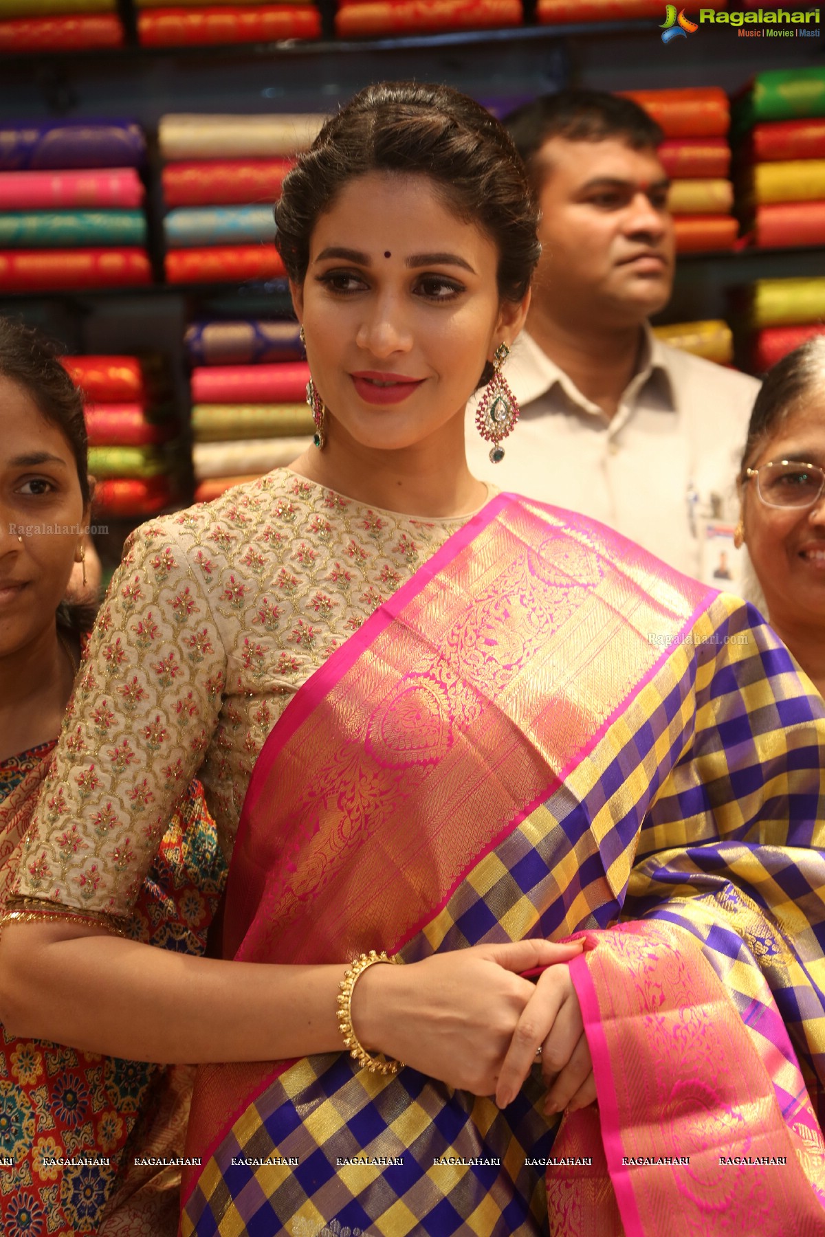 Lavanya Tripathi launches Kanchipuram Kamakshi Silks, Secunderabad