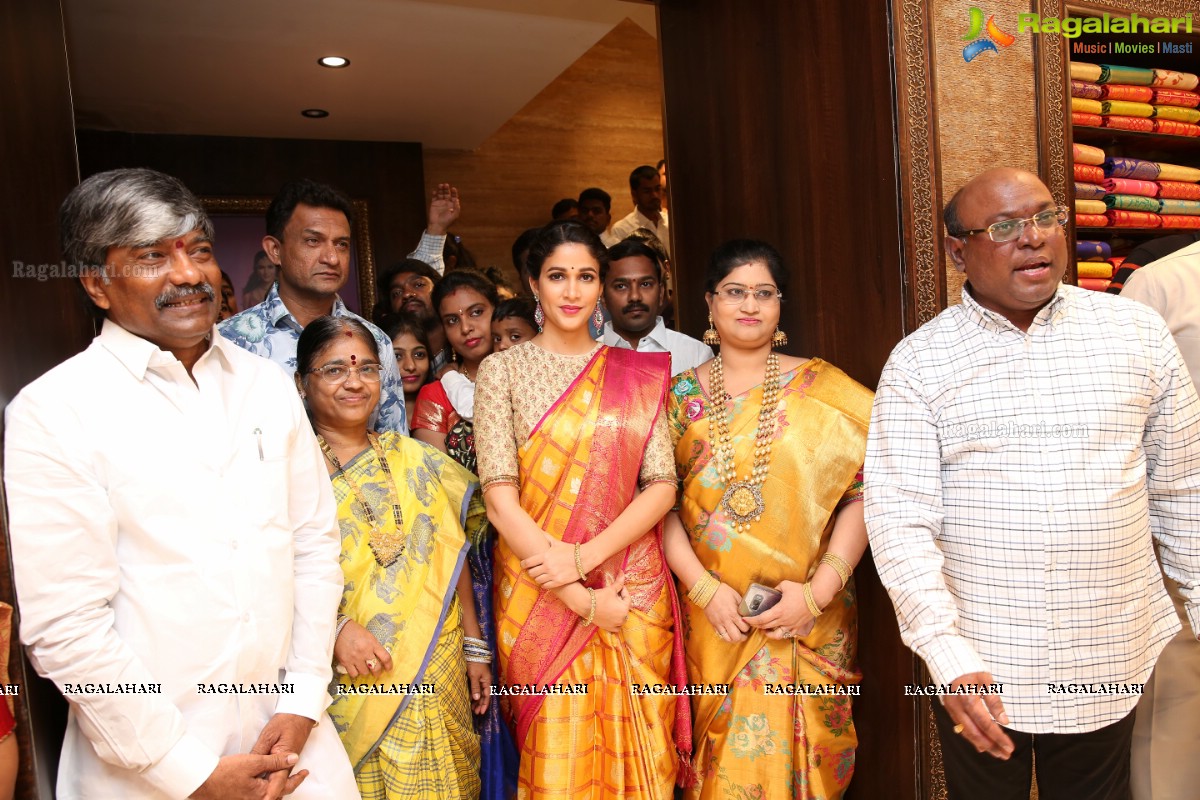 Lavanya Tripathi launches Kanchipuram Kamakshi Silks, Secunderabad