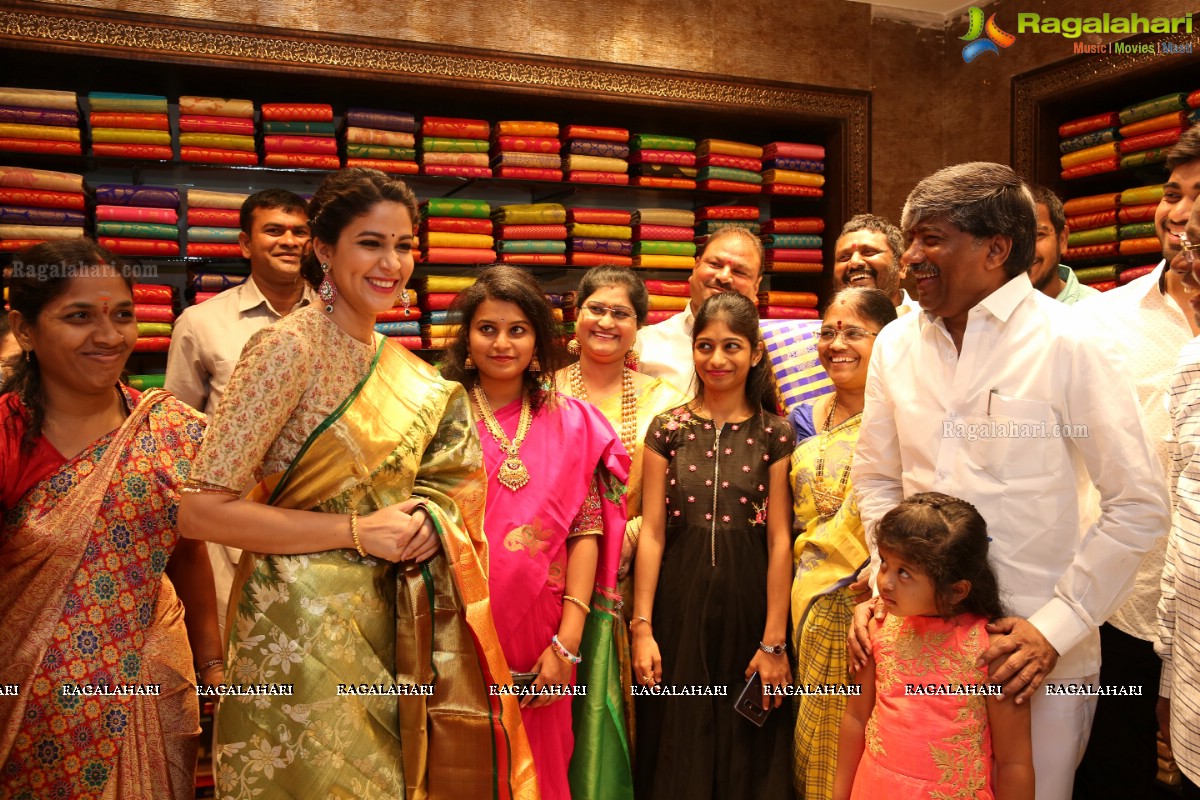 Lavanya Tripathi launches Kanchipuram Kamakshi Silks, Secunderabad