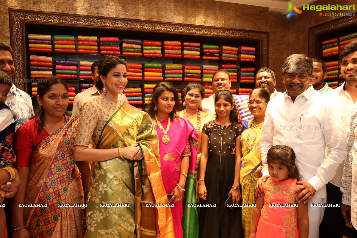 Lavanya Tripathi launches Kanchipuram Kamakshi Silks, Secunderabad