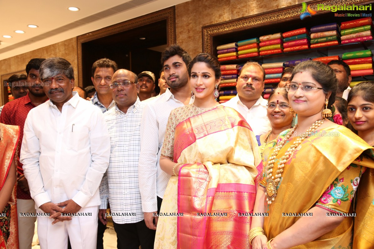 Lavanya Tripathi launches Kanchipuram Kamakshi Silks, Secunderabad