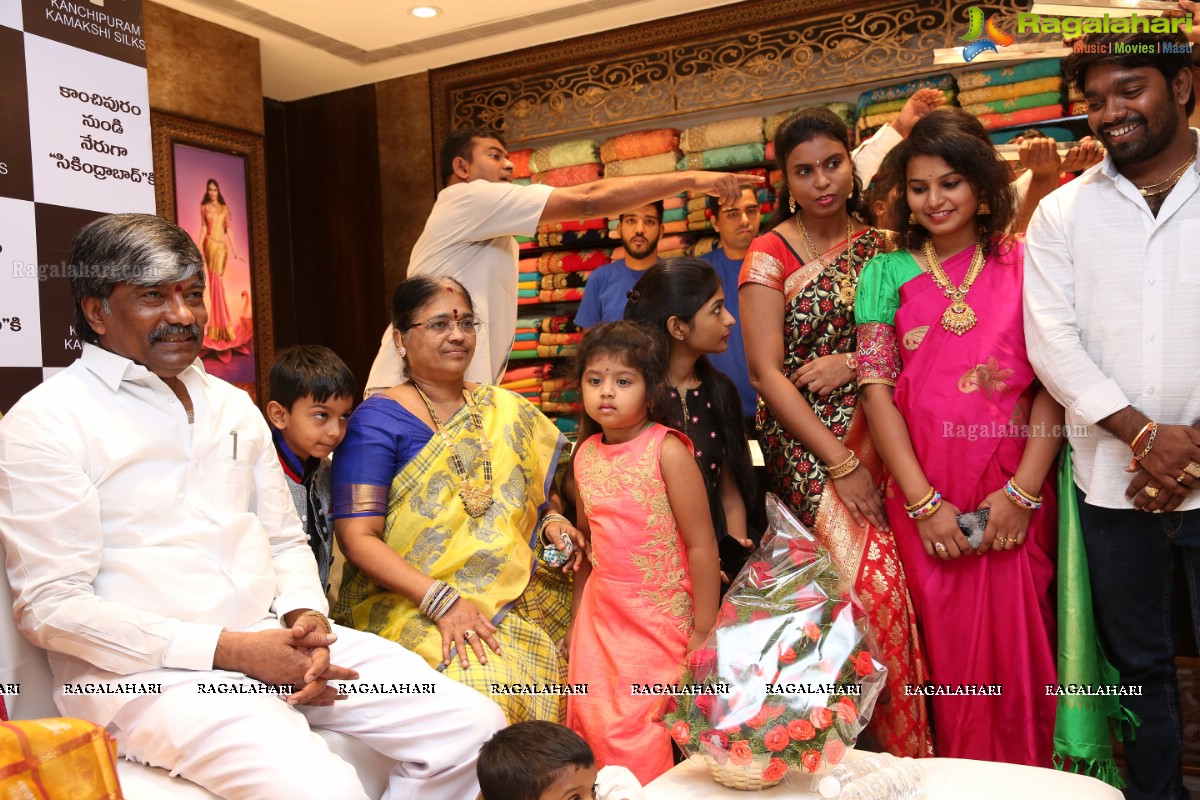 Lavanya Tripathi launches Kanchipuram Kamakshi Silks, Secunderabad