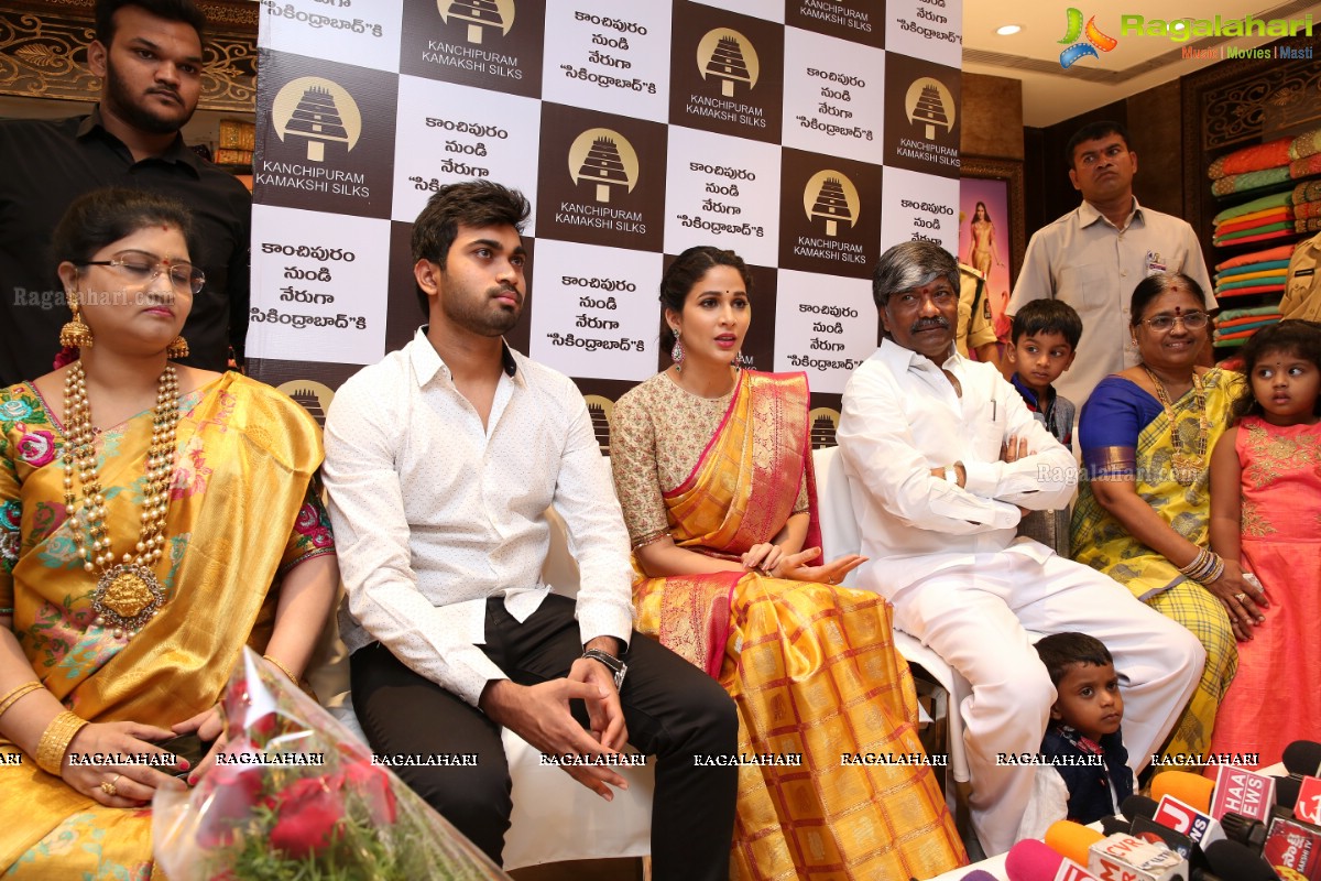 Lavanya Tripathi launches Kanchipuram Kamakshi Silks, Secunderabad