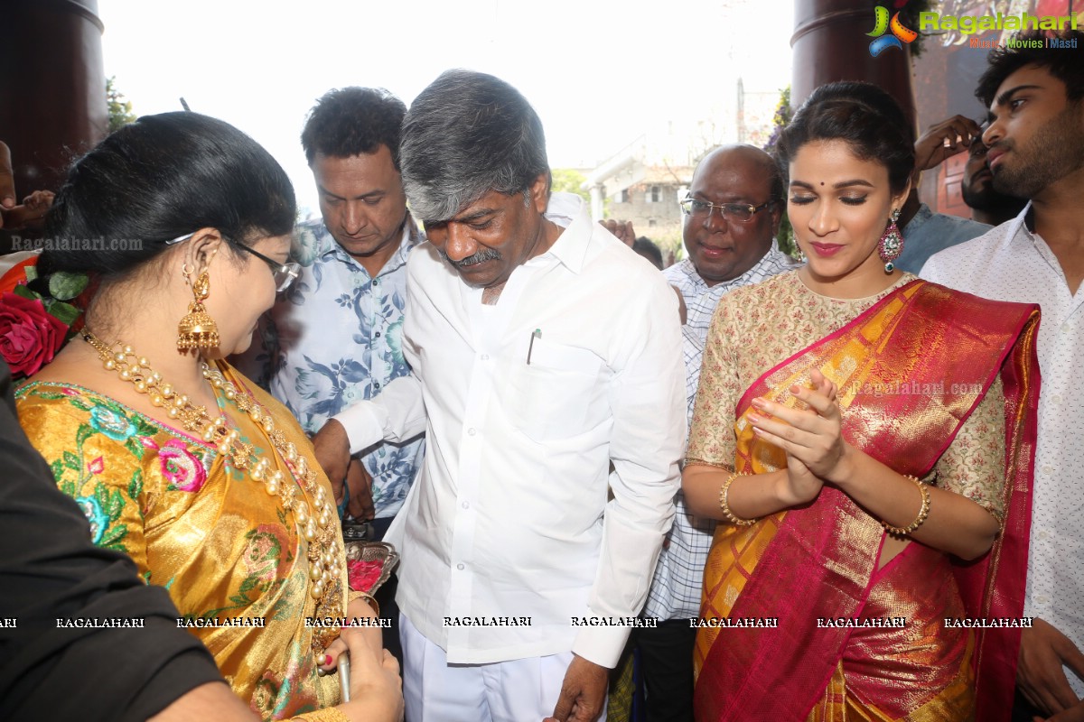 Lavanya Tripathi launches Kanchipuram Kamakshi Silks, Secunderabad