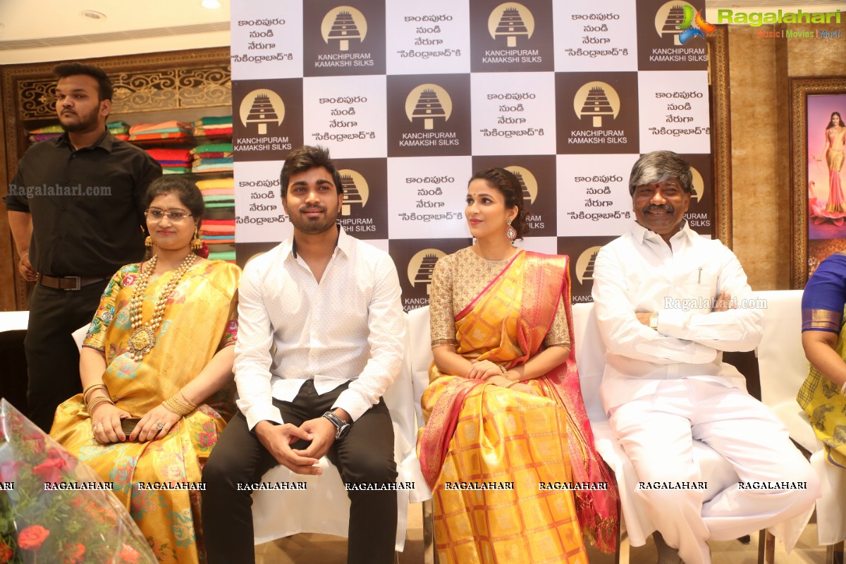 Lavanya Tripathi launches Kanchipuram Kamakshi Silks, Secunderabad