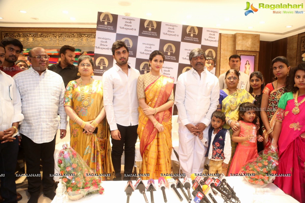 Lavanya Tripathi launches Kanchipuram Kamakshi Silks, Secunderabad