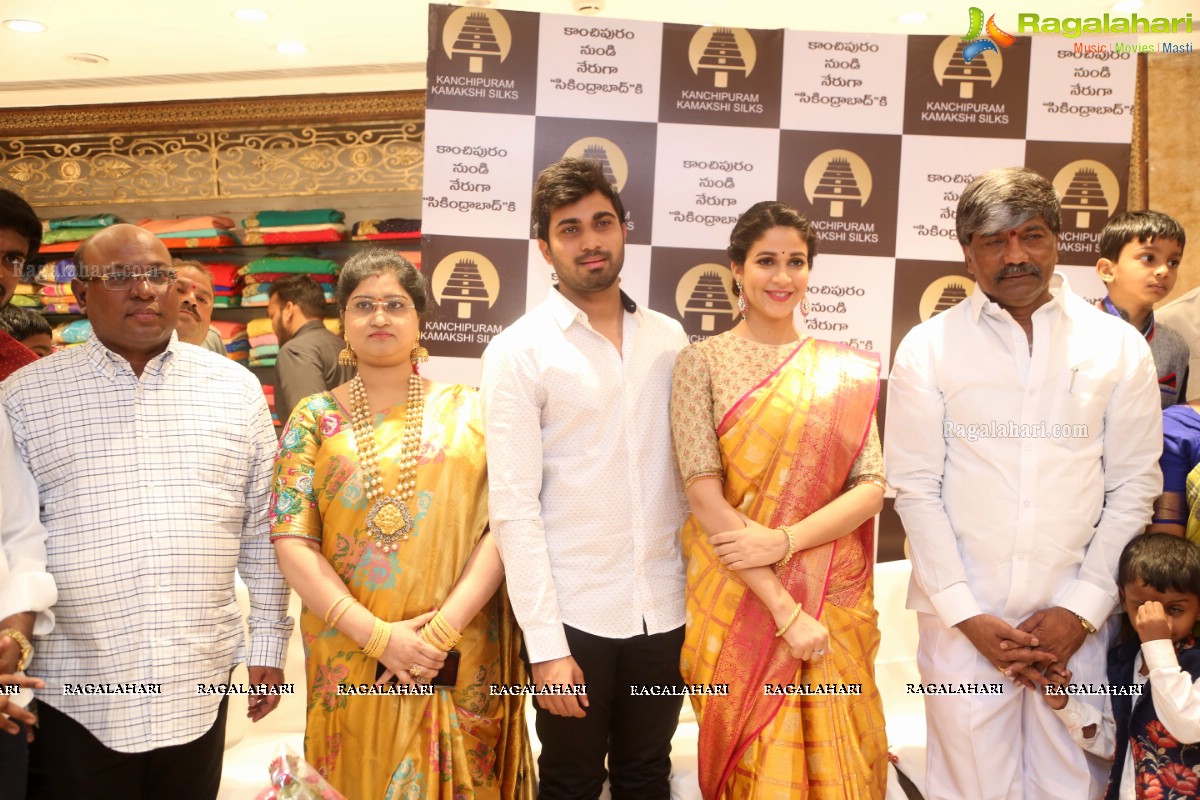 Lavanya Tripathi launches Kanchipuram Kamakshi Silks, Secunderabad