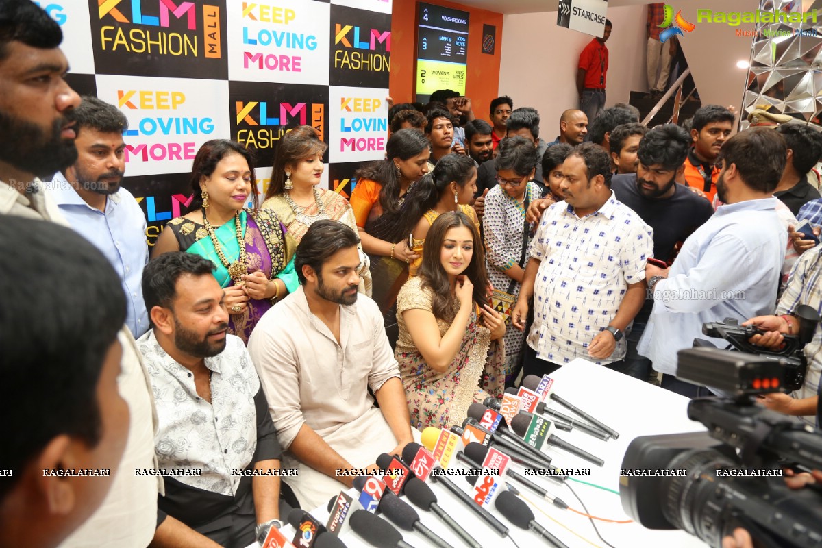 KLM Fashion Mall Opening by Sai Dharam Tej and Catherine Tresa