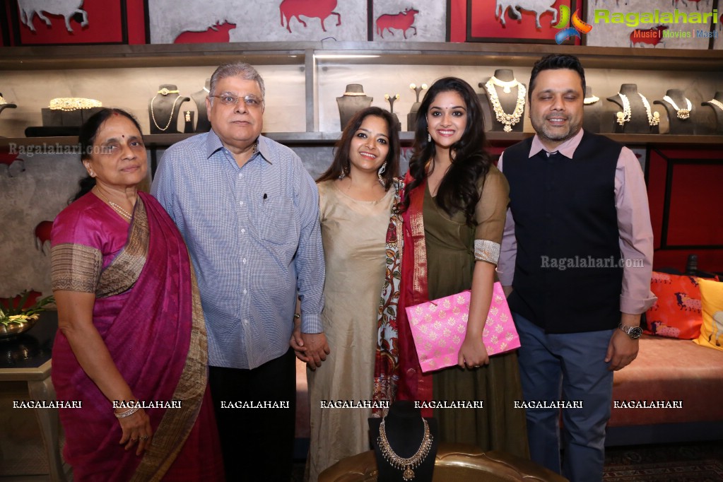 Mahanati Jewellery Launch at L Bajrang Pershad Jewellers, Banjara Hills, Hyderabad