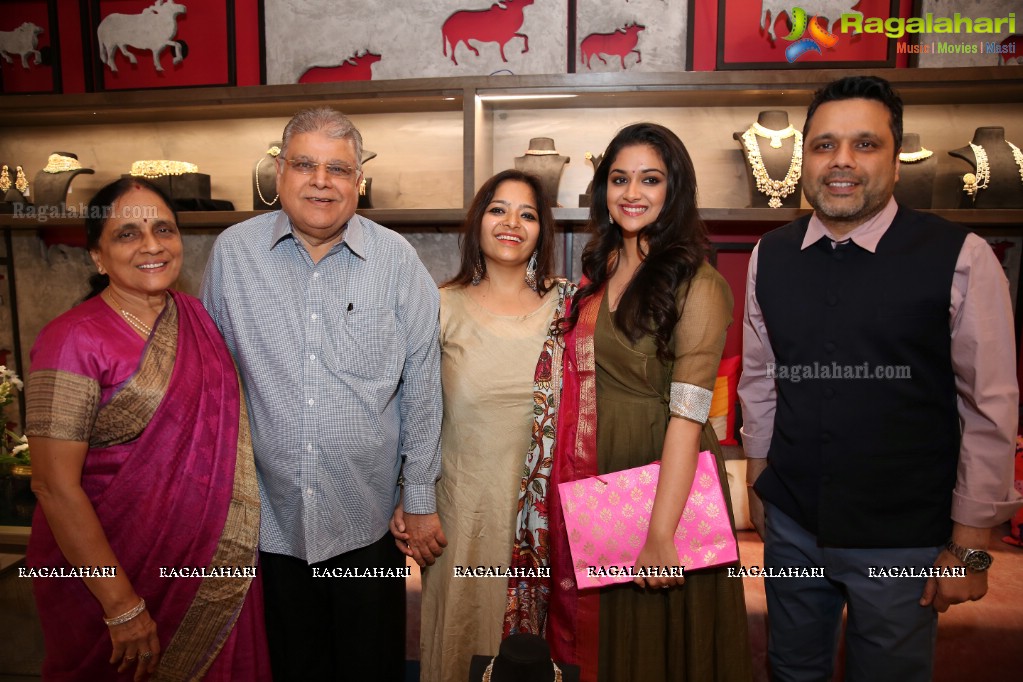 Mahanati Jewellery Launch at L Bajrang Pershad Jewellers, Banjara Hills, Hyderabad