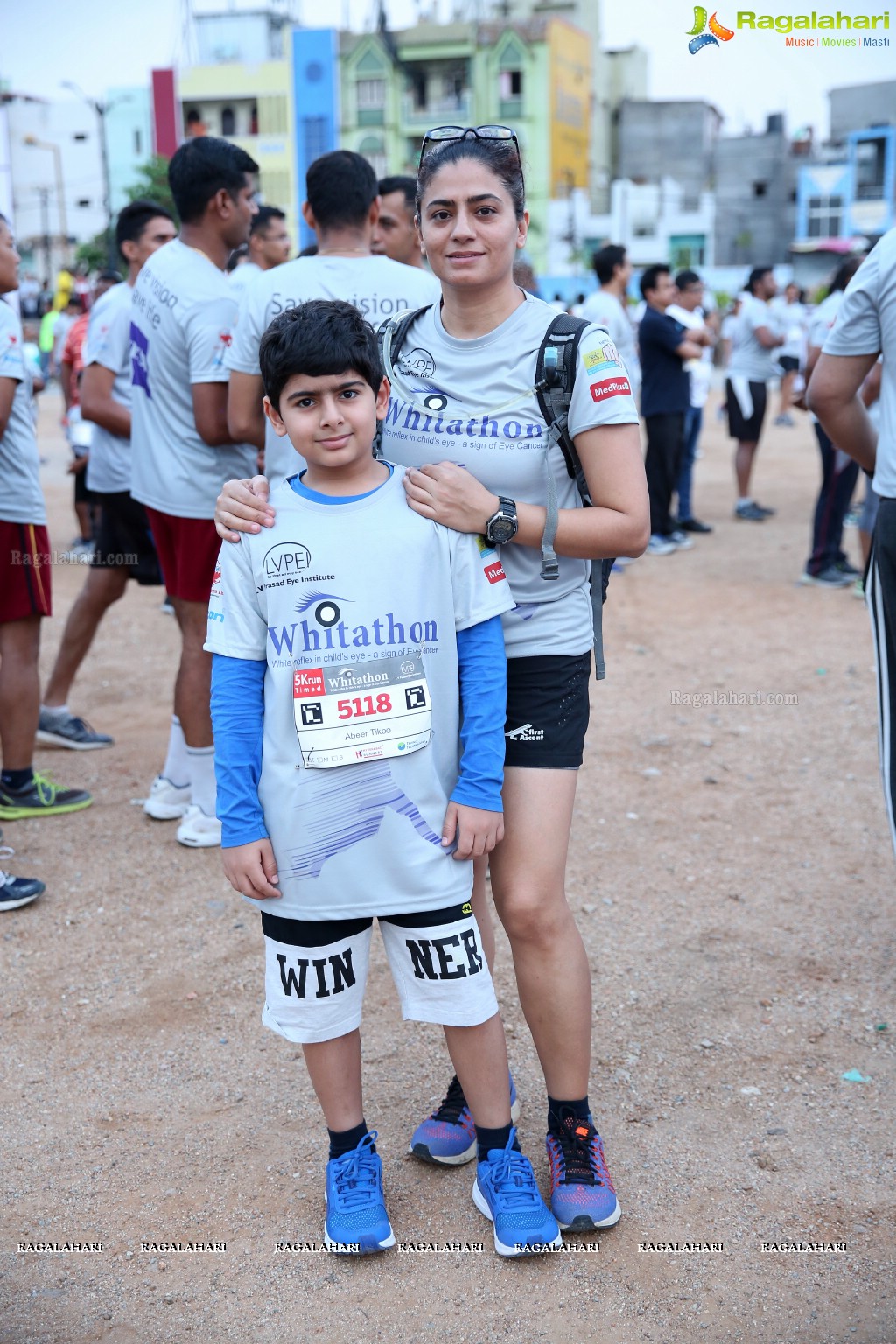 LVPEI Whitathon - Run to Raise Awareness at People's Plaza, Necklace Road, Hyderabad