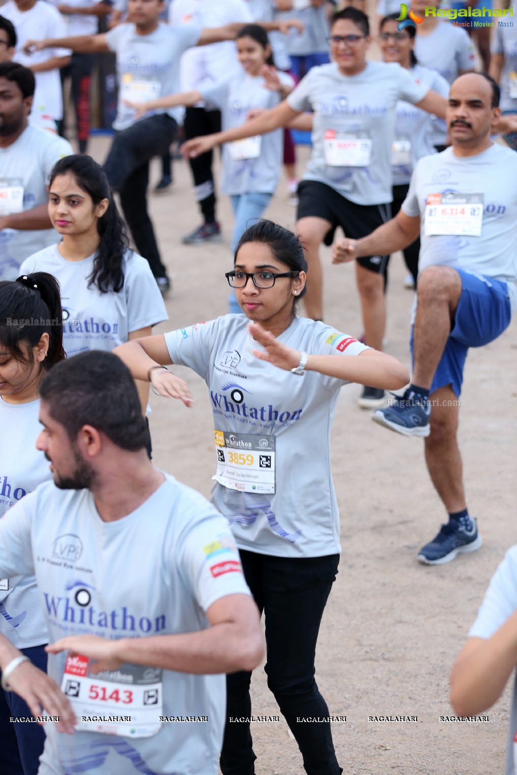 LVPEI Whitathon - Run to Raise Awareness at People's Plaza, Necklace Road, Hyderabad