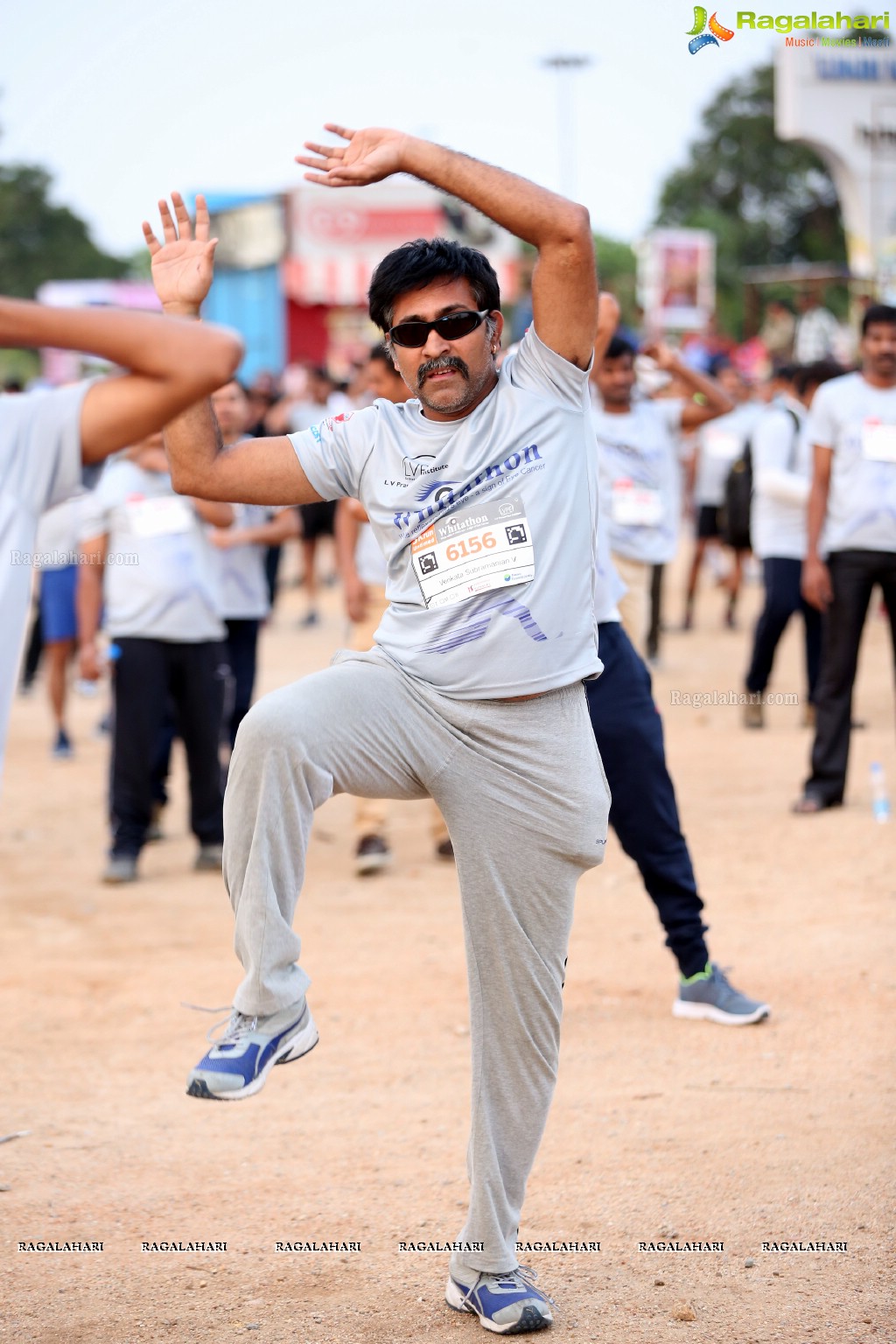 LVPEI Whitathon - Run to Raise Awareness at People's Plaza, Necklace Road, Hyderabad