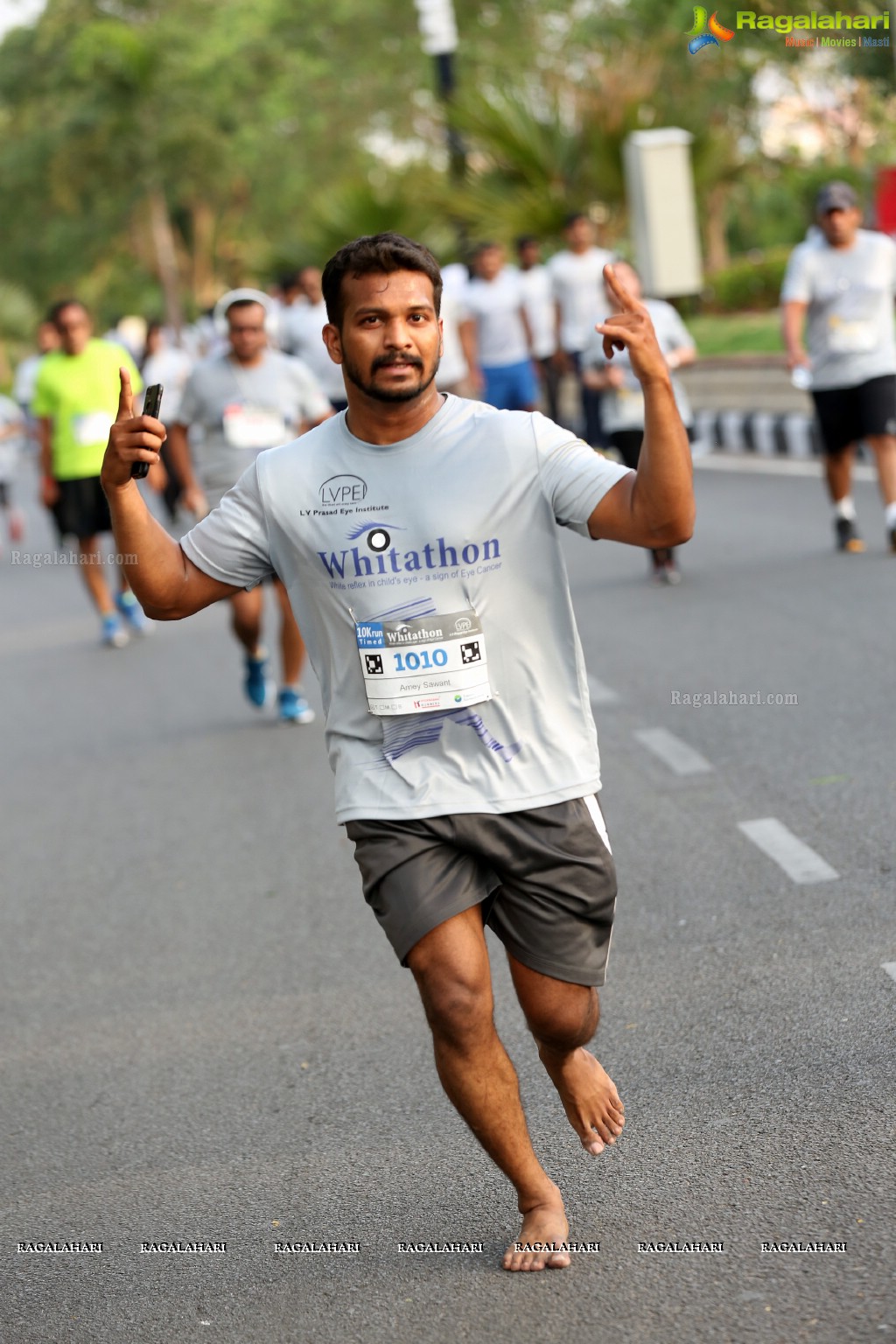 LVPEI Whitathon - Run to Raise Awareness at People's Plaza, Necklace Road, Hyderabad