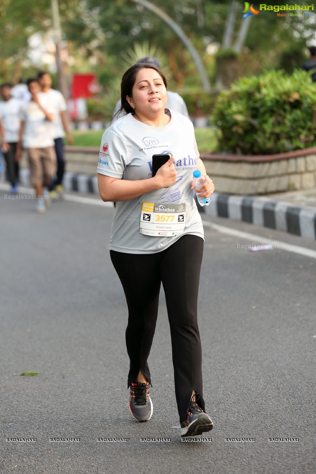 LVPEI Whitathon - Run to Raise Awareness at People's Plaza, Necklace Road, Hyderabad