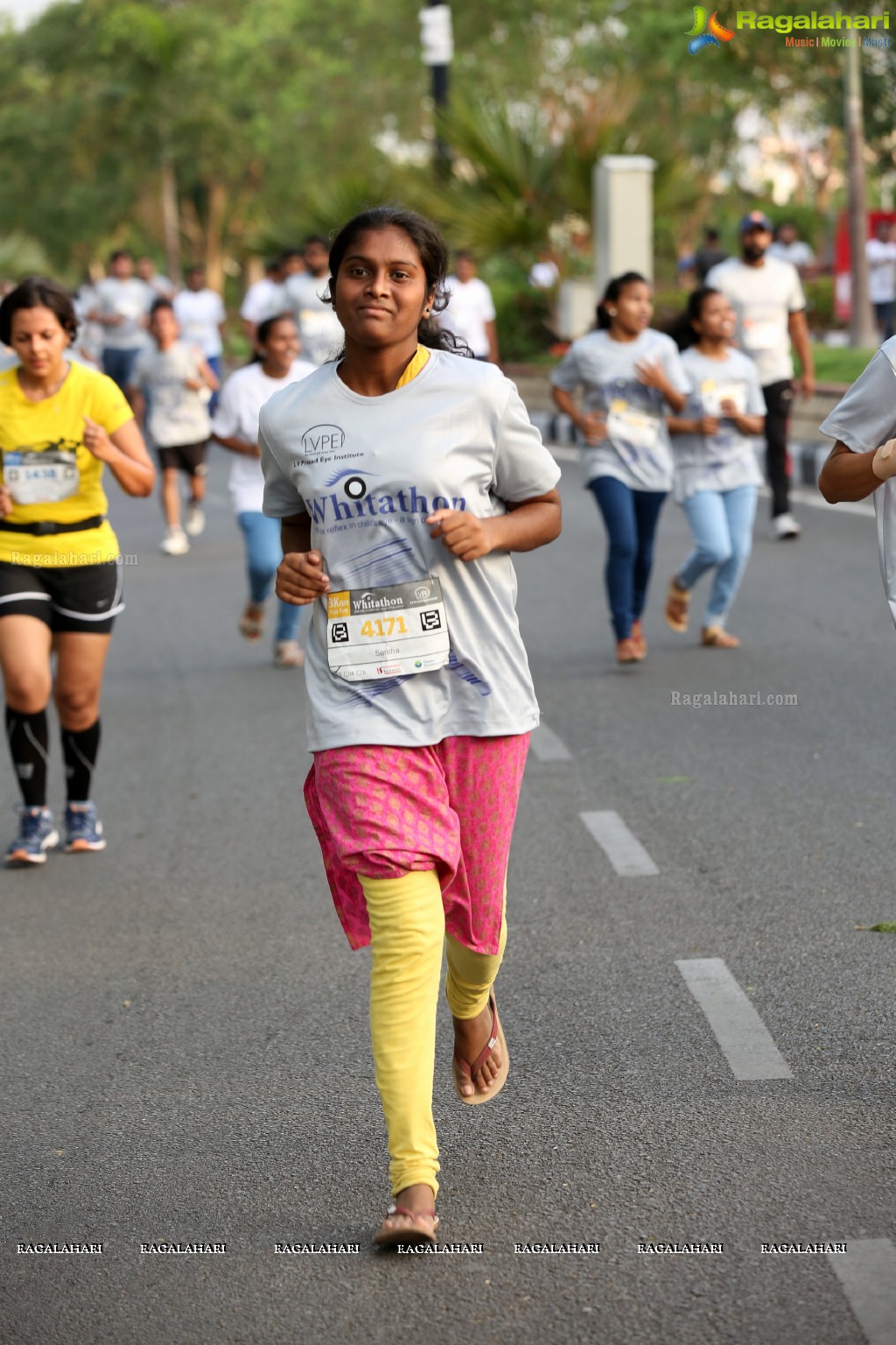 LVPEI Whitathon - Run to Raise Awareness at People's Plaza, Necklace Road, Hyderabad