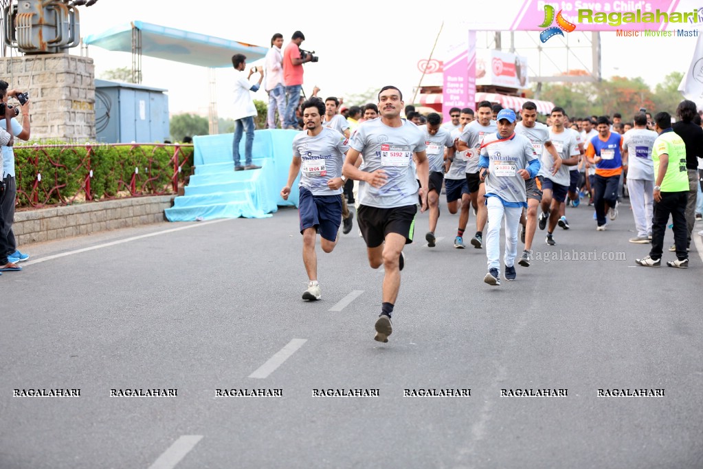 LVPEI Whitathon - Run to Raise Awareness at People's Plaza, Necklace Road, Hyderabad