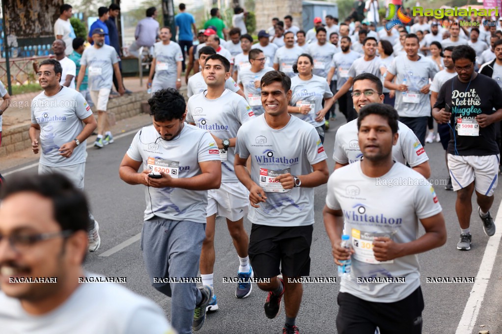 LVPEI Whitathon - Run to Raise Awareness at People's Plaza, Necklace Road, Hyderabad