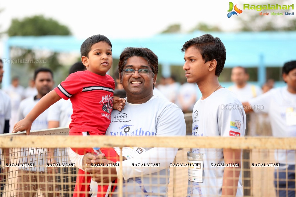 LVPEI Whitathon - Run to Raise Awareness at People's Plaza, Necklace Road, Hyderabad