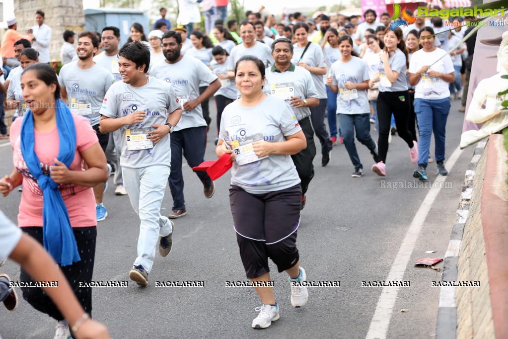 LVPEI Whitathon - Run to Raise Awareness at People's Plaza, Necklace Road, Hyderabad