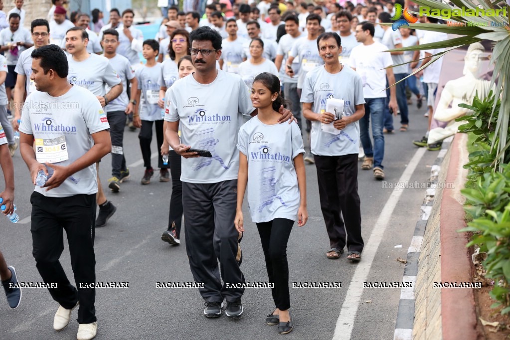 LVPEI Whitathon - Run to Raise Awareness at People's Plaza, Necklace Road, Hyderabad