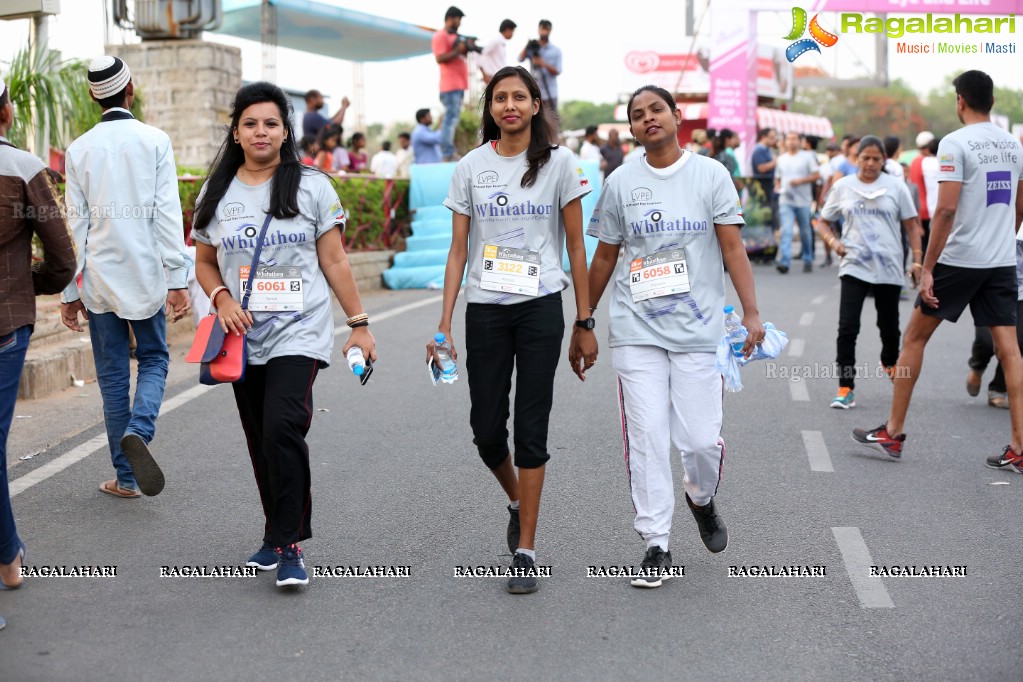 LVPEI Whitathon - Run to Raise Awareness at People's Plaza, Necklace Road, Hyderabad