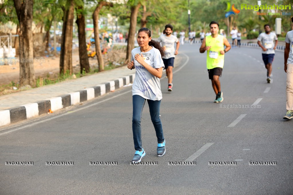 LVPEI Whitathon - Run to Raise Awareness at People's Plaza, Necklace Road, Hyderabad